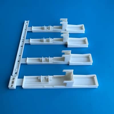 CASIO LK-100 LK-110 Lighting Keyboard Part: White Keys [D-F-A-C] High Octave Set image 2