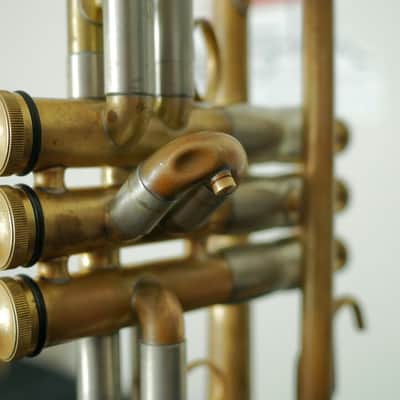 Used Monette MB-111 Bb Trumpet in Raw Brass image 13