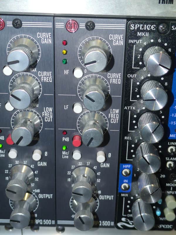 AEA RPQ500 Series 2 500 Series Mic Preamp Module with CurveShaper 2010s - Silver image 1