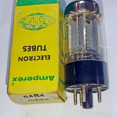 Amperex 5AR4 GZ34 rectifier tube Mullard Great Britain image 3