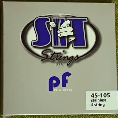 SIT Strings PF45105L PowerFlat Bass Guitar Strings image 1