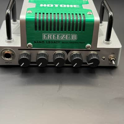 Hotone Nano Legacy Freeze B 5-Watt Guitar Head 2010s - Green image 3