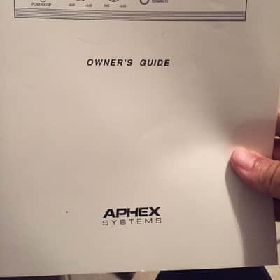 Aphex 124A voltage line interface from estate of Frank Sinatra jr image 4