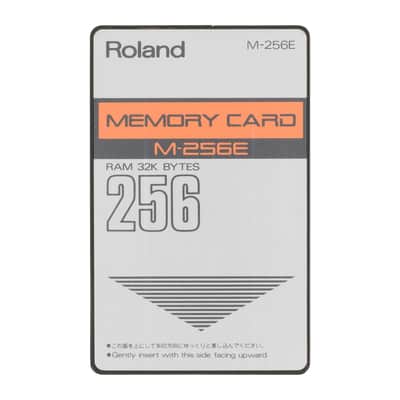Roland M-256E Memory Card image 1