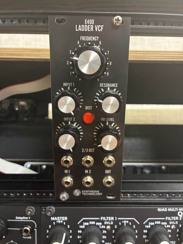 Synthesis Technology E490 Transistor Ladder Filter - Black image 1