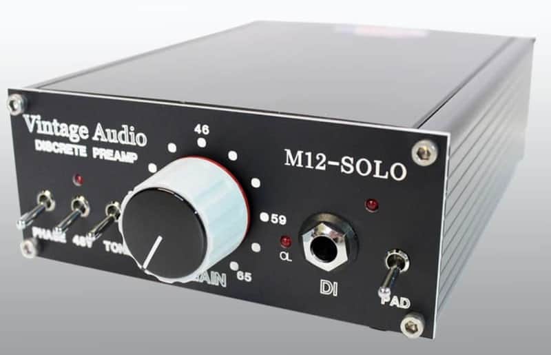 VINTAGE AUDIO M12-SOLO CHANNEL 312 CINEMAG TRANSFORMER COUPLED PREAMP! image 1