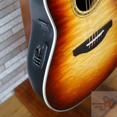 Ovation Celebrity Standard Plus CS24X-7C Mid Depth  - Cognac Burst image 9