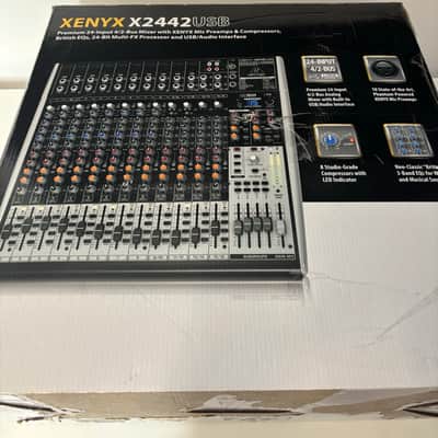 Behringer Xenyx X2442USB 24-Input Mixer with USB and Effects 2010 - Present - Standard image 4