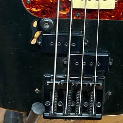 1974 Black Fender Precision Bass Guitar image 4