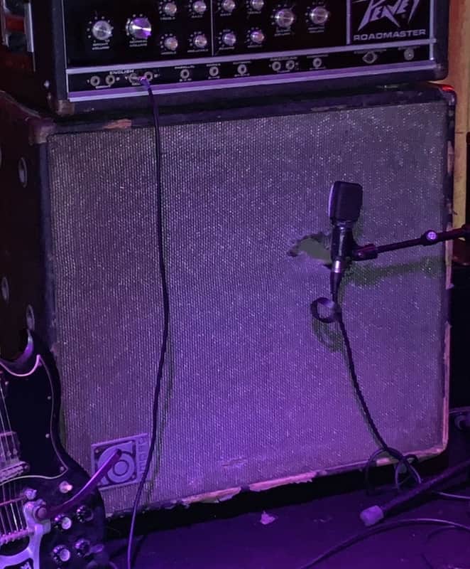 Ampeg V4 1970’s - Black Tolex Silver Grill Cloth image 1