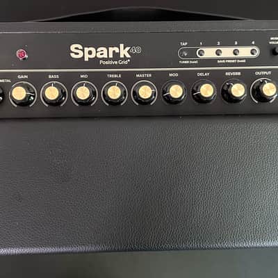 Positive Grid Spark 40 40-Watt 2x4" Modeling Guitar Combo 2020 - Present - Black image 3