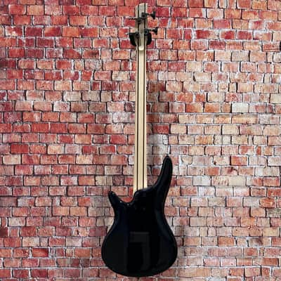 Damaged Ibanez SR400EQM Bass Guitar - Cosmic Blue Stardust image 6