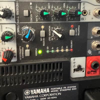 Yamaha StagePas 600i Portable PA System 2010s - Black image 10