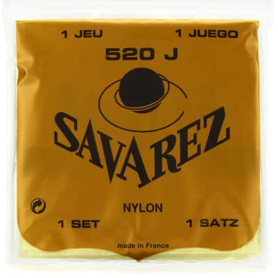 Savarez S.A. 520J Rectified Nylon Classical Guitar Strings - .029-.045 Super High Tension image 1
