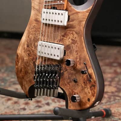 Ibanez QX527PB 7-String Electric Guitar - Antique Brown Stain image 4