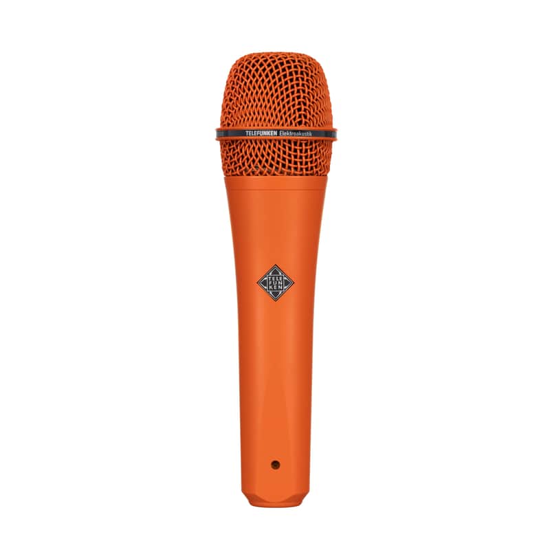 Custom Shop M-80 Dynamic Handheld Microphone (Orange) image 1