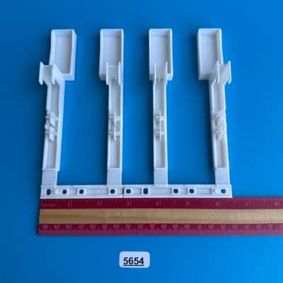 CASIO LK-100 LK-110 LK-42 Lighting Keyboard Part: White Keys [C-E-G-B] 4-Key Set image 7