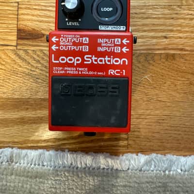 Boss RC-1 Loop Station 2014 - Present - Red image 1