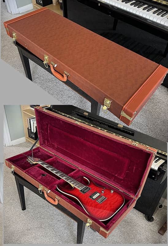🎸Electric Guitar Hard Case Made with a Plush interior🎸 (Fender Telecaster & Stratocaster, Gibson Les Paul & SG, Ibanez) image 1