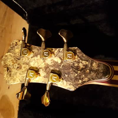 2006 Alembic MJLB 5 Signature Standard Bass Buckeye Burl 5 String image 15