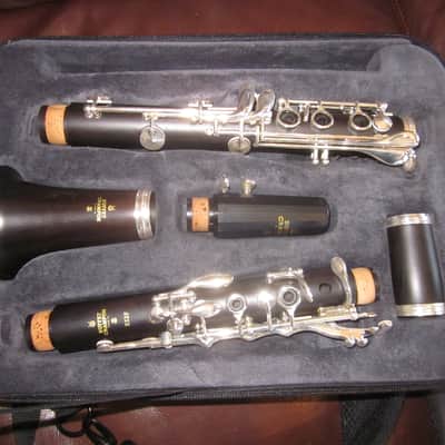 Buffet Crampon E12F Intermediate Wood Bb Clarinet Silver-Plated Keys w/ Molded Buffet Crampon Case image 2