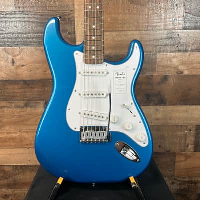 Fender Standard Stratocaster Electric Guitar, Aqua Marine Metal, Free Ship, 461 image 3