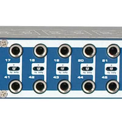 Samson Audio S-Patch Plus 48-Point Balanced Patchbay (with Front Panel Switches) image 6