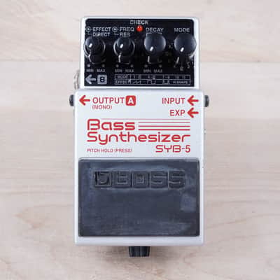 Boss SYB-5 Bass Synthesizer Pedal Silver image 6