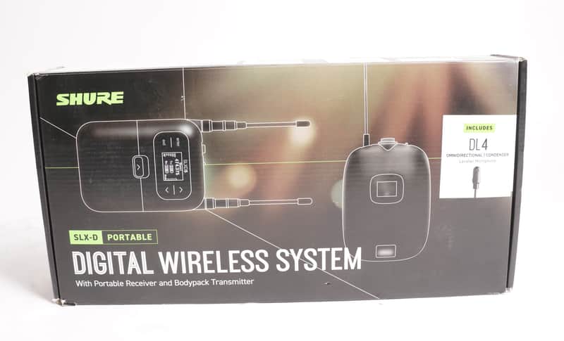 Shure G58 Band Digital Wireless Bodypack System with Transmitter, Receiver, Mic image 1