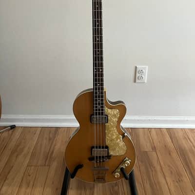 1965 Hofner 500/2 Club Bass - Natural image 1
