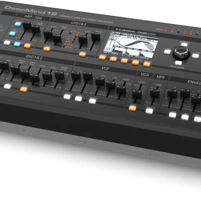 Behringer DeepMind 12D True Analog 12-Voice Polyphonic Desktop Module Synthesizer image 3