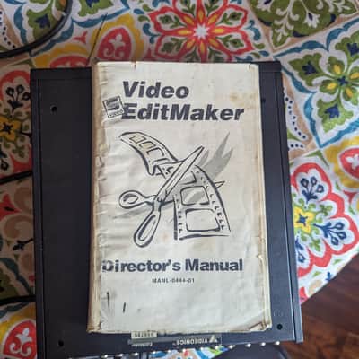 Videonics Editmaker EM-1 1992 with Manual and Remote image 7