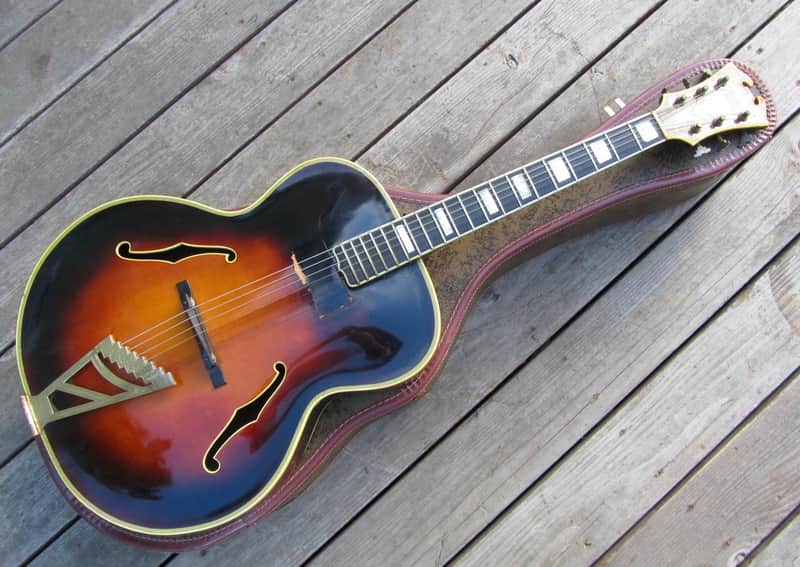 D'Angelico Excel Sunburst 1947 image 1