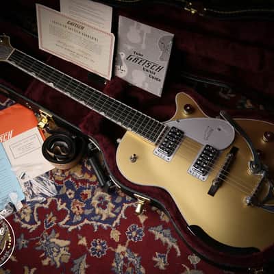 2018 Gretsch G6134T Penguin Limited Edition Casino Gold image 1