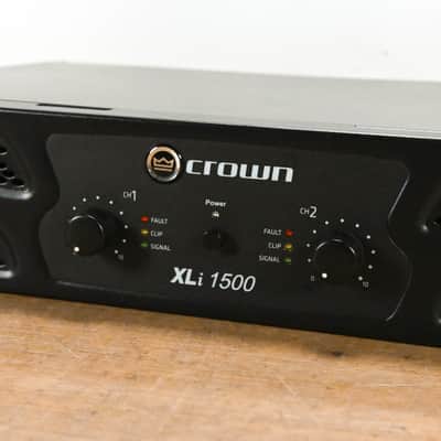 Crown XLi 1500 2-Channel, 450W @ 4Ω Power Amplifier CG013C0 imagen 3