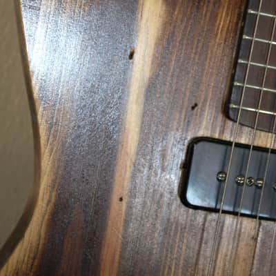 Roadhouse Guitar Works Custom Electric Guitar Dark Varnish 6 String image 3