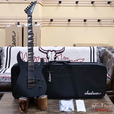 2026 Jackson American Series Soloist SL2MG Floyd Rose EMG Pickups Ebony Fingerboard Satin Black 8.30 lbs image 5