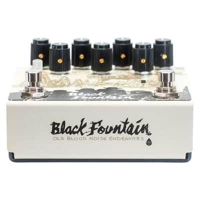 Old Blood Noise Endeavors Black Fountain Stereo Delay Pedal - Cream image 5