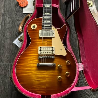 2021 Gibson Les Paul Standard 1959 Historic with Wizz Double White Pickups image 4