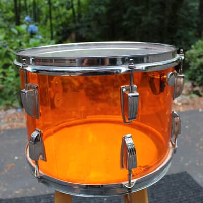 Ludwig Vistalite Toms 70's Amber image 13