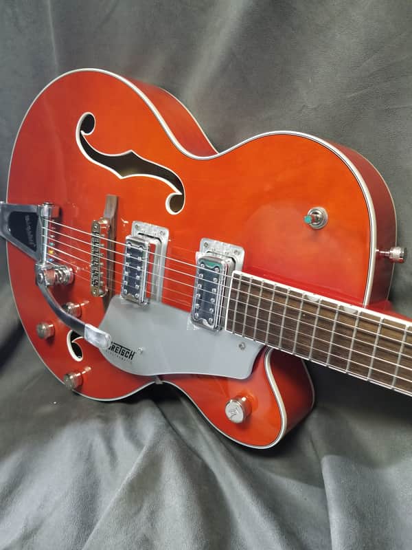 Gretsch G5420T Electromatic Hollow Body Single Cutaway with Bigsby Orange Stain image 1