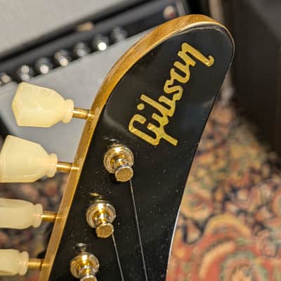 Gibson Custom Shop '58 Korina Explorer Reissue 2021 - Natural with Black Pickguard image 8