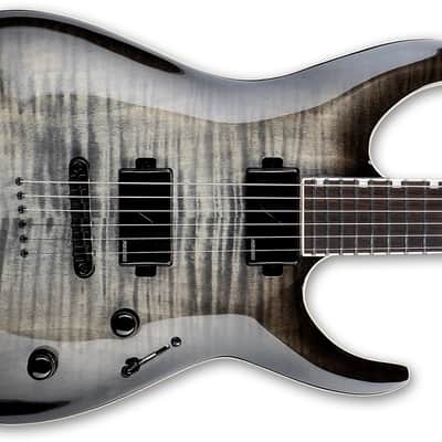 ESP LTD MH-1000 NT FM Charcoal Burst image 1
