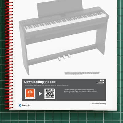 Roland FP-E50 — 5 in 1 Owners Manual User Instructions — 122 Pages — USA Made