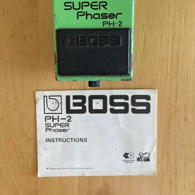 Boss PH-2 Super Phaser Pedal 1984 - 1988 Made In Japan | Reverb