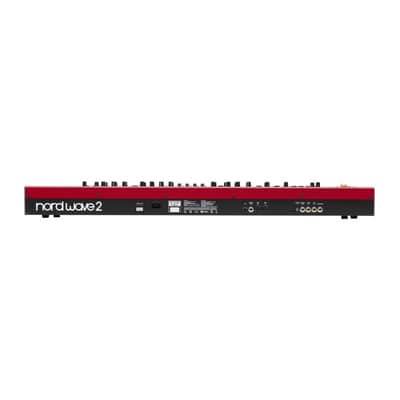 Nord Wave 2 61-Key 4-Part Performance Synthesizer with Accessory Bundle image 4