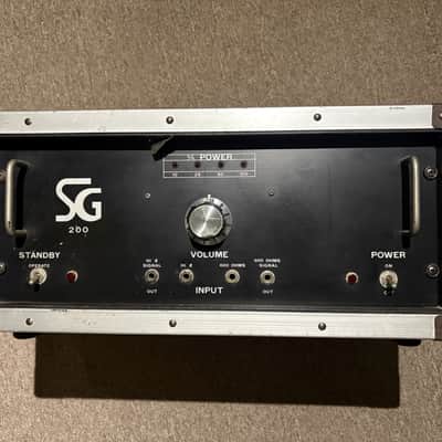 SG Gibson SG 200 Mid 70s - Black / Silver Metal image 1