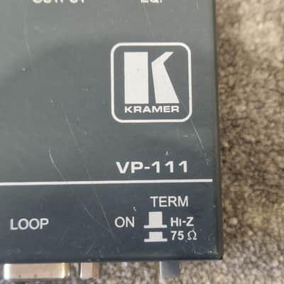 Kramer VP-111 High-Resolution Video Distribution Amp – Untested – Good image 6