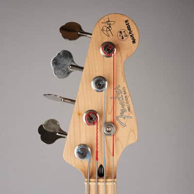 Fender Japan Steve Harris Signature Precision Bass - CIJ - Iron Maiden - Lake Placid Blue image 3