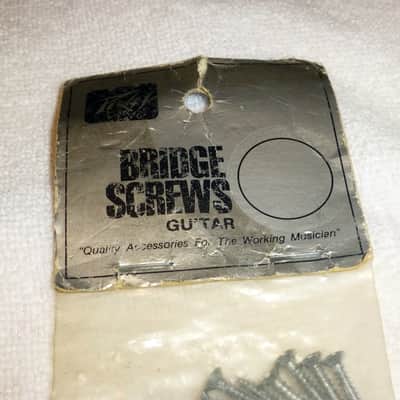 Peavey Vintage 1980s New Old Stock Guitar  Bridge Screws 12 in Factory Sealed Package made in USA image 5